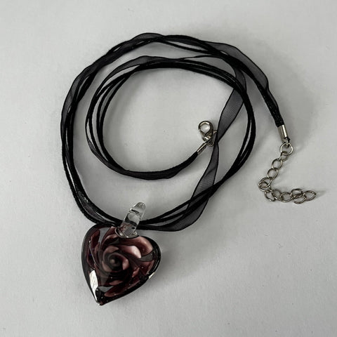 “Rosemary” murano necklace