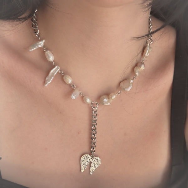 “Guardian angel” necklace