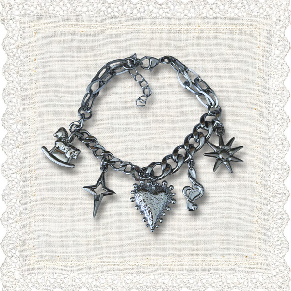 “Girlhood” charm bracelet