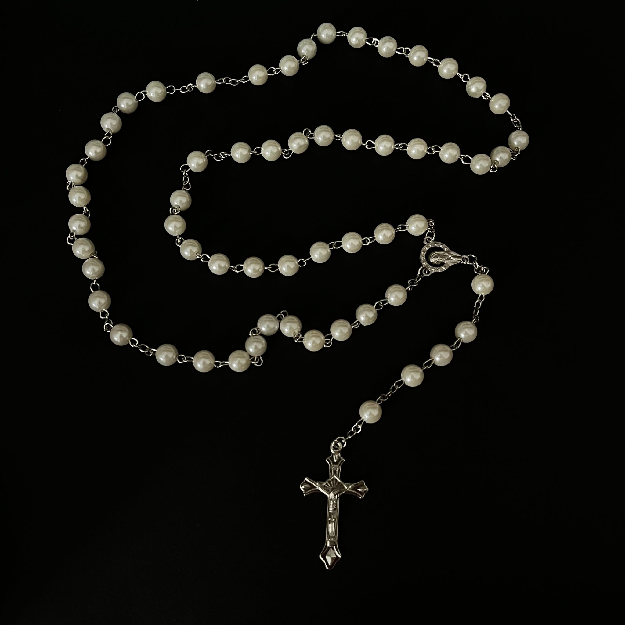 “Eidolic” rosary necklace